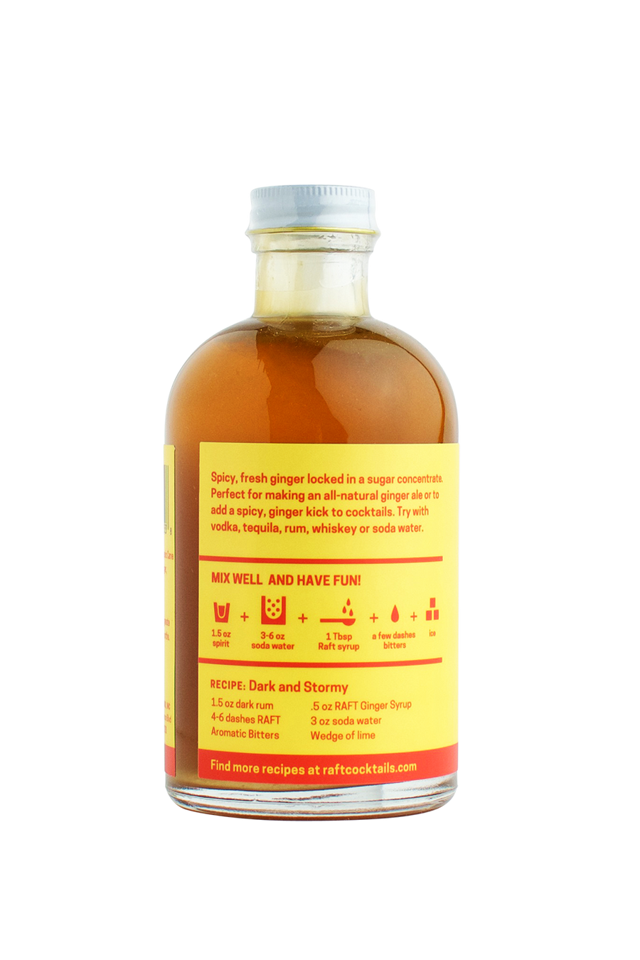 RAFT Ginger Syrup - Improper Goods, LLC