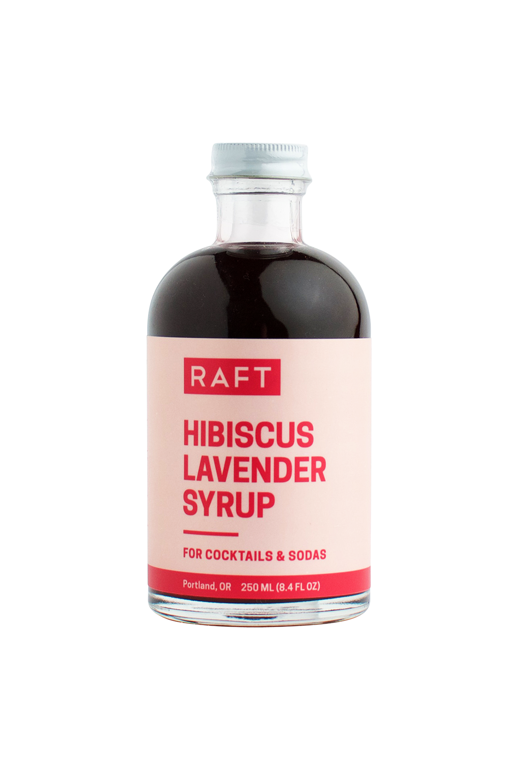 RAFT Hibiscus Lavender Syrup - Improper Goods, LLC