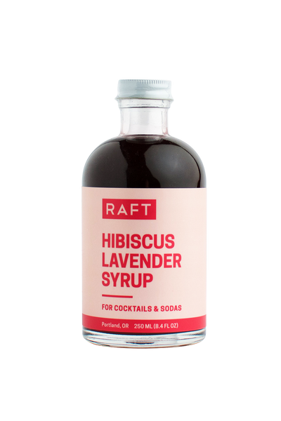 RAFT Hibiscus Lavender Syrup - Improper Goods, LLC