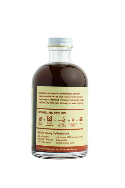 RAFT Smoked Tea Vanilla Syrup - Improper Goods, LLC